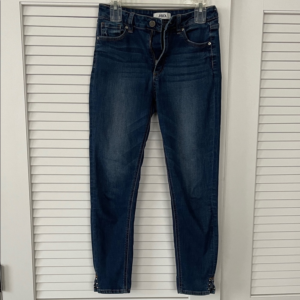 Just Black Dark Indigo Stretch Skinny Jeans